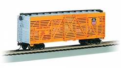 Bachmann 18519 HO 40' Stock Car Union Pacific #47754