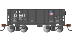 Bachmann 18613 HO Ore Car Silver Series Union Pacific #229683 Small Logo