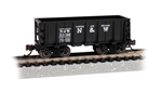 Bachmann 18658 N Flat-Bottom Ore Car Norfolk & Western #21996