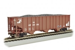 Bachmann 18713 HO Bethlehem Steel 3-Bay 100-Ton Open Hopper Silver Series Conrail #488506