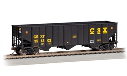 Bachmann 18726 HO Bethlehem Steel 3-Bay 100-Ton Open Hopper CSX #326302