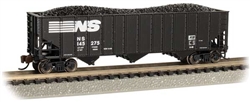 Bachmann 18754 N Bethlehem Steel 100-Ton 3-Bay Hopper Norfolk Southern 145275