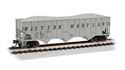 Bachmann 18757 N Bethlehem Steel 100-Ton 3-Bay Hopper Western Maryland #63894