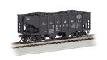 Bachmann 19517 HO USRA 55-Ton Outside-Braced Hopper with Load New York Central Big Four #72721