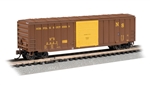 Bachmann 19668 N ACF 50'6" Outside-Braced Sliding-Door Boxcar Silver Series Original Norfolk Southern #2227
