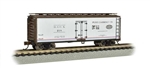 Bachmann 19855 N 40' Wood Reefer Pure Carbonic Co.