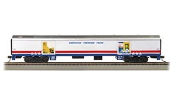 Bachmann 19902 HO 72' Exhibit  Converted Baggage Car American Freedom Train #102