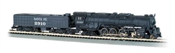 Bachmann 24009 N Empire Builder Train Set Northern 4-8-4 Atchison, Topeka & Santa Fe 