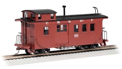 Bachmann 26702 On30 Wood Side-Door Caboose Spectrum Bellevue & Cascade #55 Boxcar Red