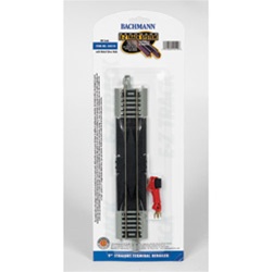 Bachmann 44510 HO Straight Track w/Nickel Rail & Roadbed E-Z Track 9" Terminal Rerailer