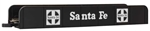 Bachmann 44601 HO Girder Bridge E-Z Track Assembled Santa Fe