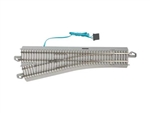 Bachmann 44757 HO #4 Turnout w/Nickel Silver Rail Gray Roadbed Concrete Ties E-Z Track Left Hand