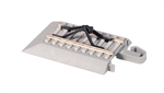 Bachmann 44791 HO Hayes Bumper w/Nickel Silver Rail Gray Roadbed Concrete Ties E-Z Track pkg(2)