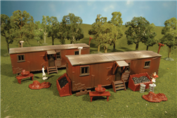 Bachmann 45009 HO Railroad Work Sheds 2