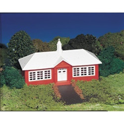 Bachmann 45133 HO Plasticville Kit School House
