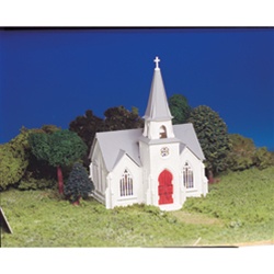 Bachmann 45192 HO Plasticville U.S.A. Kit Cathedral