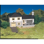 Bachmann 45213 HO Plasticville Kit Split-Level House