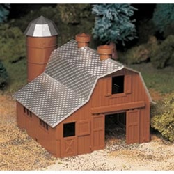 Bachmann 45602 O Plasticville U.S.A. Kits Dairy Barn