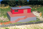 Bachmann 46209 HO Operating Accessories Storage Building With Steam Whistle Sound