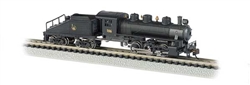 Bachmann 50565 N USRA 0-6-0 Switcher w/Slope-Back Tender Standard DC Central Railroad of New Jersey #106