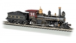 Bachmann 51005 HO 4-4-0 w/Coal Tender Load Standard DC Pennsylvania Railroad
