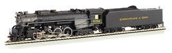 Bachmann 52405 HO 2-8-4 Kanawha/Berkshire w/Sound & DCC Chesapeake & Ohio #2705