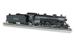 Bachmann 52901 HO USRA Light 4-6-2 Pacific Standard DC Santa Fe #1344