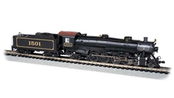 Bachmann 53456 N 4-8-2 Light Mountain Sound and DCC St. Louis-San Francisco #1501