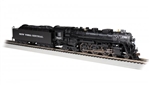 Bachmann 53601 HO Class J3a 4-6-4 Hudson WOWSound and DCC New York Central #5407 Black Graphite; As-Delivered Roman Lettering
