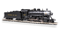 Bachmann 54151 N Baldwin 2-8-0 Consolidation Standard DC Baltimore & Ohio #2810