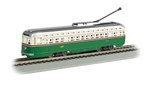 Bachmann 60511 HO PCC Streetcar Standard DC Philadelphia Transit Company PTC #2334