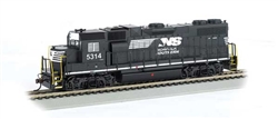 Bachmann 61721 HO EMD GP38-2 Standard DC Norfolk Southern #5314