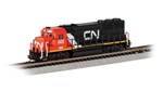 Bachmann 63572 N EMD GP40 No Dynamic Brakes DC Canadian National GTW #6425