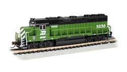 Bachmann 66360 N EMD GP40 Econami Sound and DCC Burlington Northern #3030