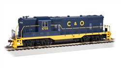 Bachmann 69102 HO EMD GP7 Standard DC Chesapeake & Ohio #5735