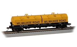 Bachmann 71426 HO 55' Coil Car with Angled Hoods and Load Milwaukee Road #92258