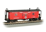 Bachmann 73203 HO Steel Bay Window Caboose Erie #C326 "Radio Equipped" Slogan         