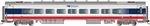 Bachmann 74563 HO Amtrak Midwest Coach 4009