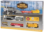 Bachmann 761 HO Yard Master Train Set Standard DC Union Pacific Locomotive, Tender, Caboose; CB&Q Freight Car