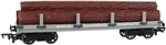 Bachmann 77004 HO Logging Flatcar with Logs Thomas and Friends Sodor Logging Company
