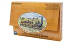 Bachmann 790 HO DeWitt Clinton Starter Train Set Standard DC Locomotive 3 Cars 47 x 38" E-Z Track Oval Power Pack