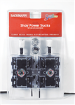 Bachmann 88999 G Spectrum(R) Diecast Power Trucks w/Ball-Bearings For Shay Locomotive, Trucks Only 1 Pair BAC88999 Bachmann
