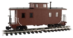 Bachmann 93804 G Eight-Wheel Wood Center-Cupola Caboose Painted Unlettered