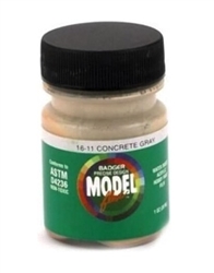 Badger 1611 Modelflex Paint 1oz Concrete Gray