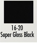 Badger 1620 Modelflex Paint 1oz Super Gloss Black