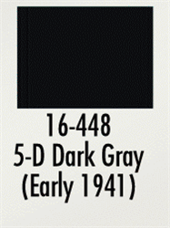 Badger 16448 Modelflex Paint Marine Colors 1oz 5-D Dark Gray Early 1941