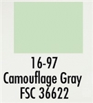 Badger 1697 Modelflex Paint Military Colors 1oz Camouflage Gray