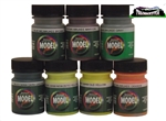 Badger 1709 Modelflex Midwest Railroad Colors Paint Set #3 Includes: CNW 3 Colors & MILW 4 Colors
