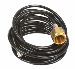 Badger 500011 Airbrush Accessories Vinyl Airhose w/Connectors 8' Lightweight