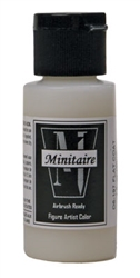 Badger D6197 Acrylic Airbrush-Ready Clear Finish Minitaire Flat 1oz